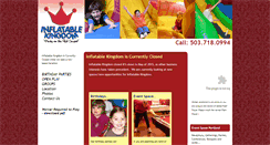 Desktop Screenshot of inflatablekingdom.com